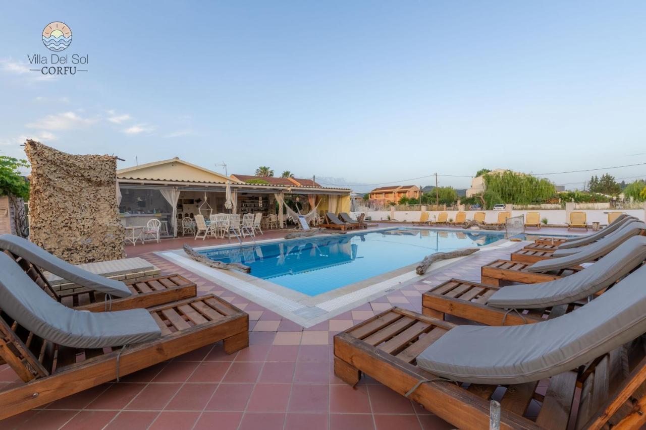 Sidárion Villa Del Sol Corfu المظهر الخارجي الصورة