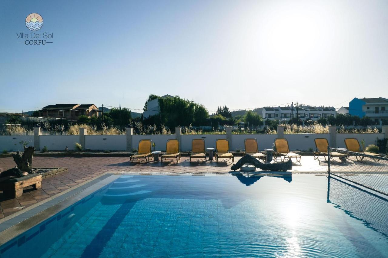 Sidárion Villa Del Sol Corfu المظهر الخارجي الصورة