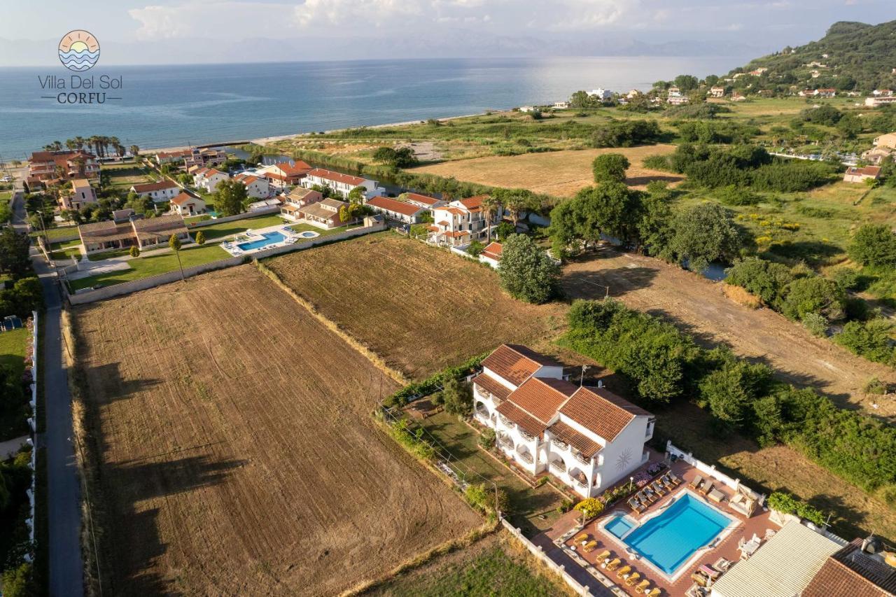Sidárion Villa Del Sol Corfu المظهر الخارجي الصورة