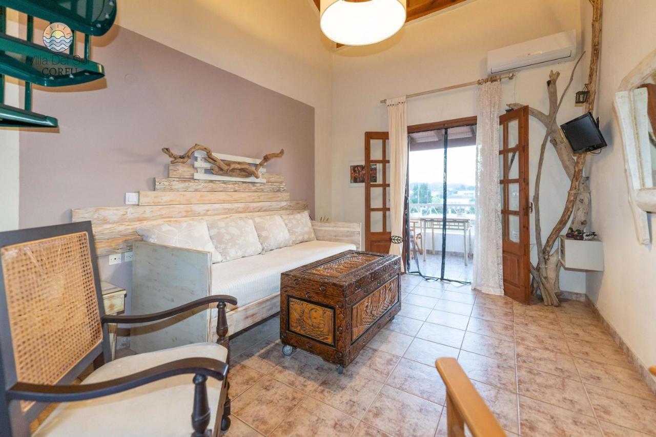 Sidárion Villa Del Sol Corfu المظهر الخارجي الصورة