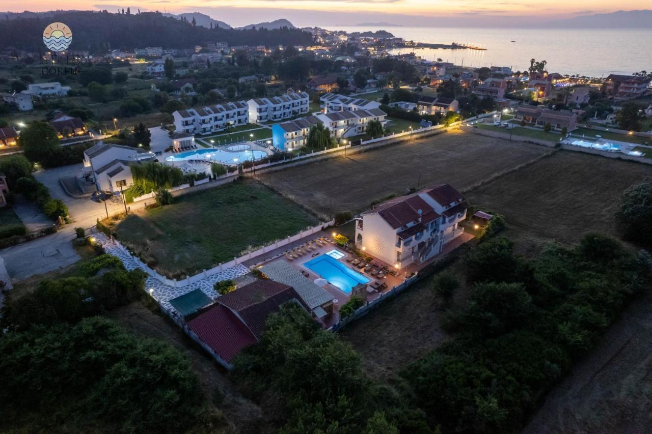 Sidárion Villa Del Sol Corfu المظهر الخارجي الصورة