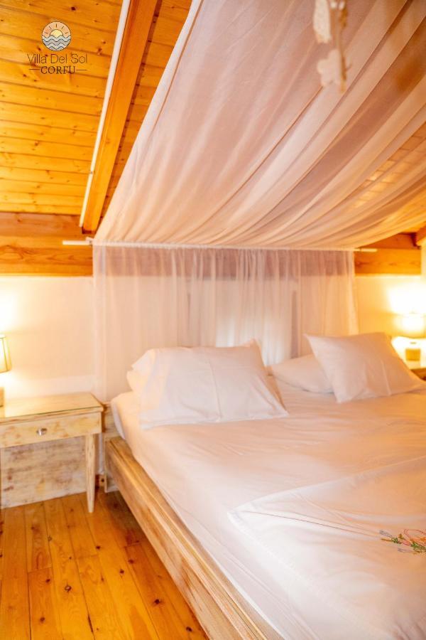 Sidárion Villa Del Sol Corfu المظهر الخارجي الصورة