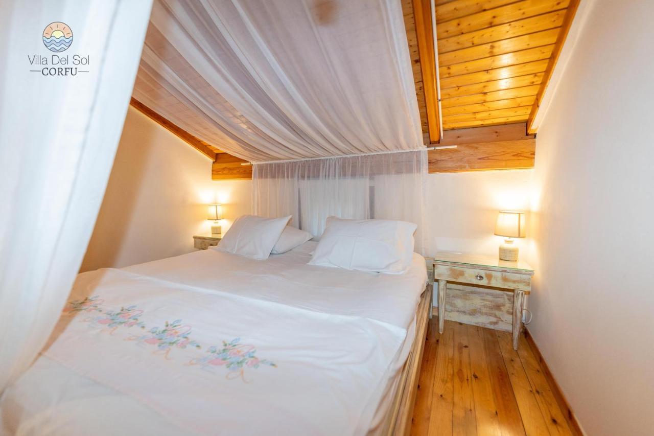 Sidárion Villa Del Sol Corfu المظهر الخارجي الصورة