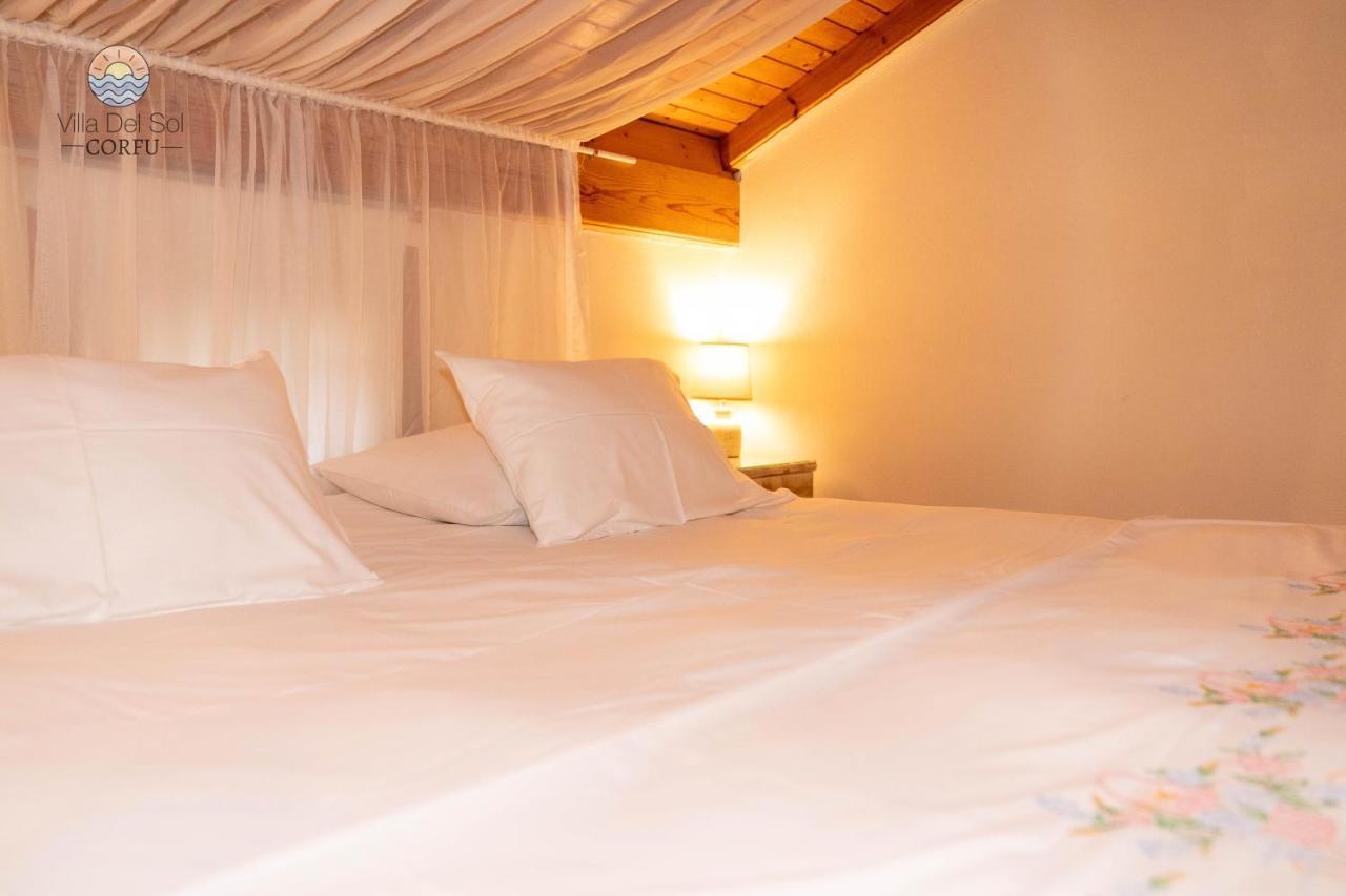 Sidárion Villa Del Sol Corfu المظهر الخارجي الصورة